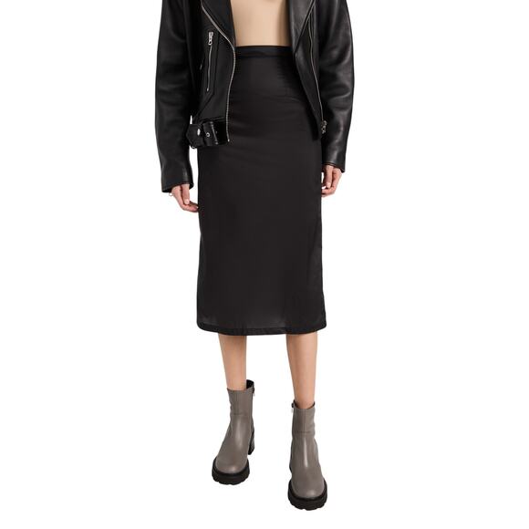 Maison Margiela Dresses & Skirts - Maison Margiela Minimalist Black Midi Skirt Size 36/ US 4